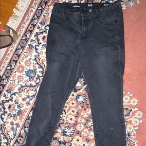 a.n.a. Stretchy Black Skinny Jeans